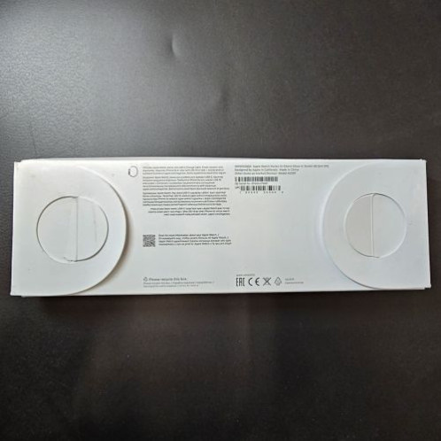 [Outlet Grade C] Apple Watch Series 10 GPS 42mm Silver Alu Case, Denim Sport Band S/M EU MWWA3 DO24000649-08